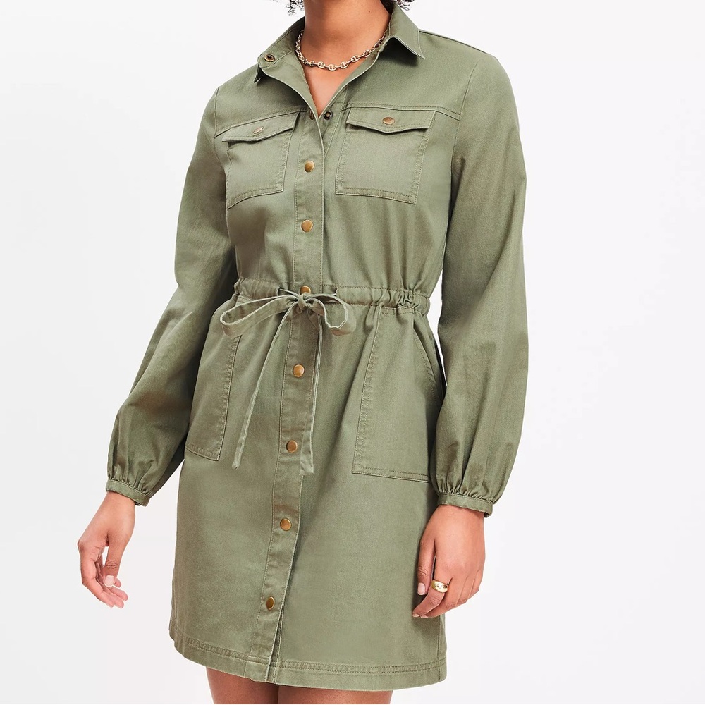 LOFT Shirt Dress NWT